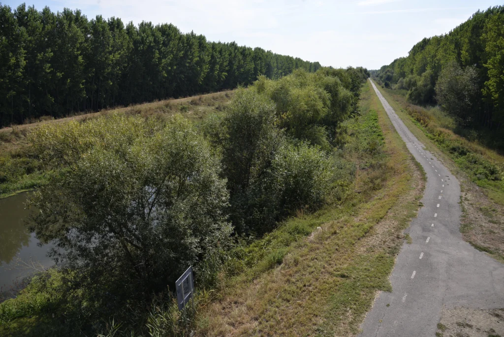 Pista de biciclete și lunca râului Bega