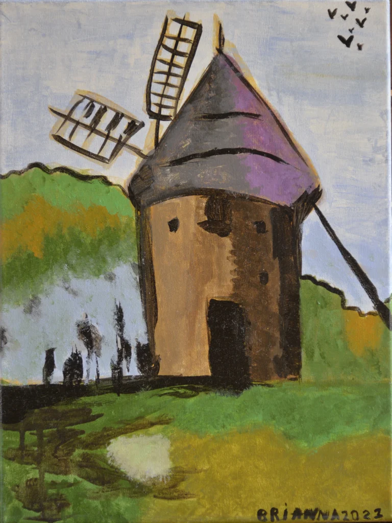 Ponta Briana, tânăra artistă